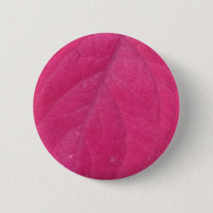 Purple Fall Leaf 6 Cm Round Badge
