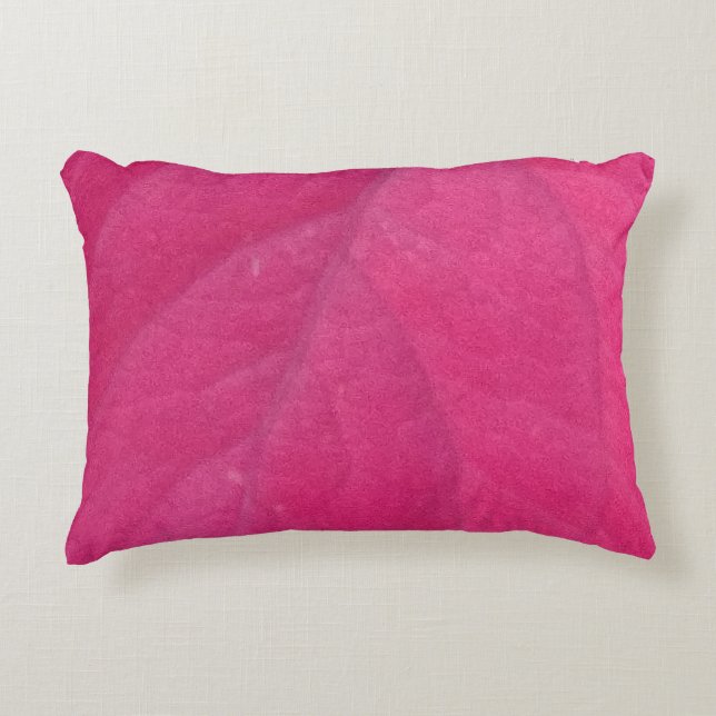 Purple Fall Leaf Decorative Cushion (Front)