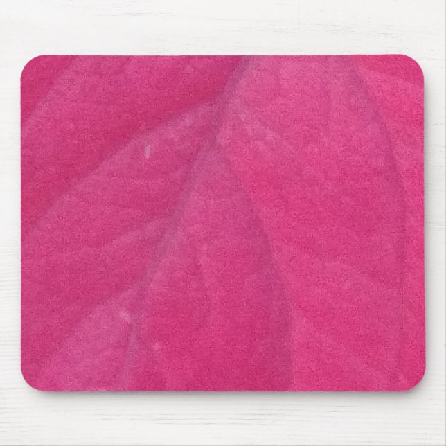 Purple Fall Leaf Mouse Pad (Front)
