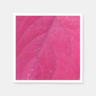 Purple Fall Leaf Napkin
