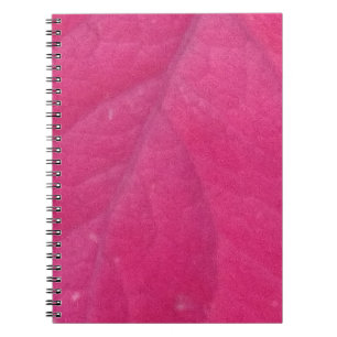 Purple Fall Leaf Notebook