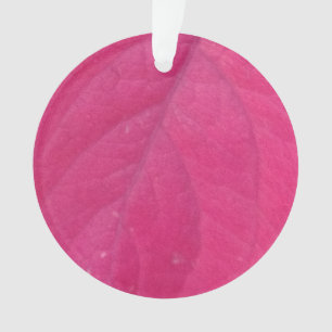 Purple Fall Leaf Ornament