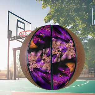 Purple fantasy - modern fractal basketball