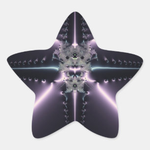 Purple Fantasy Star Sticker