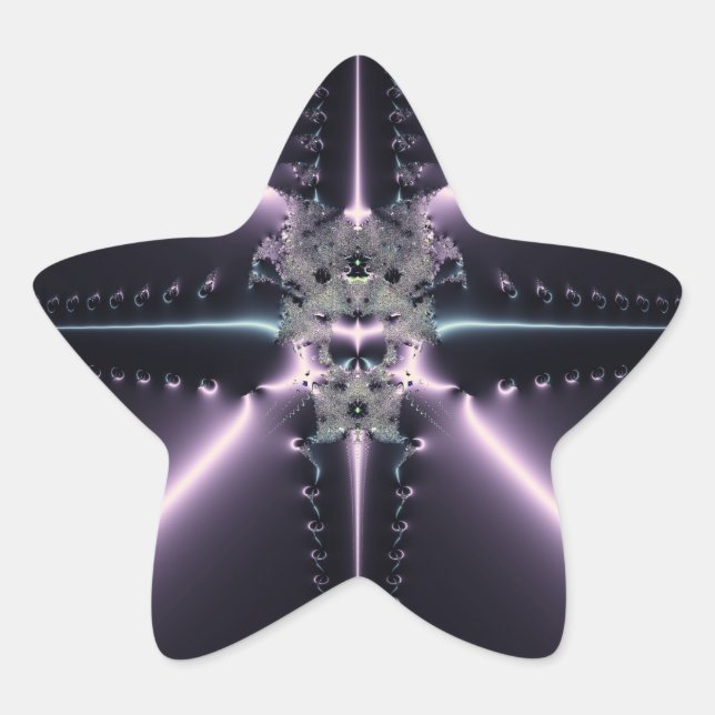 Purple Fantasy Star Sticker (Front)