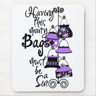 Purple Fashion Mousepad