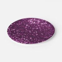 Purple Faux Glitter Sparkles