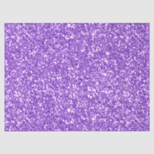 Purple faux glitter texture tissue paper