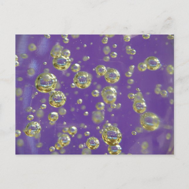 Purple Feelings Postcard (Front)