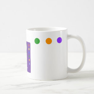 Purple Feralartist Colour Wheel Mug