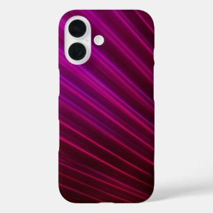 Purple Fibre Optic Fan Design iPhone 16 Case