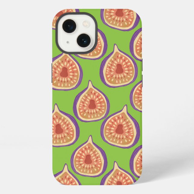 Purple Fig iPhone Case (Back)