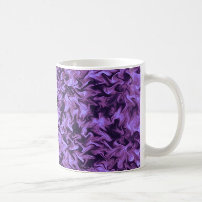Purple Fire Coffee Mug (Right)