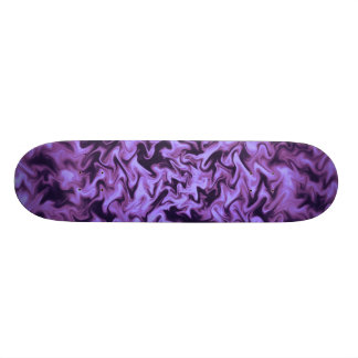 Purple Fire Skateboard