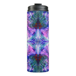 Purple Fire Vapours Thermal Tumbler