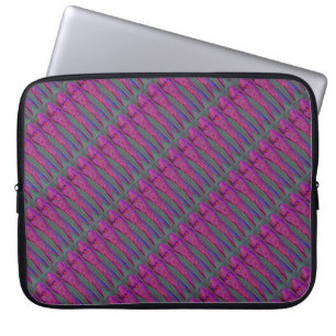 purple fish pattern case