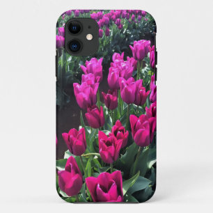 Purple Flag Tulips, Oregon iPhone 11 Case