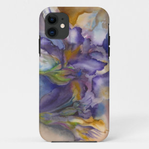 Purple Flame iPhone 11 Case