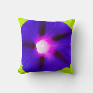 Purple Floral Cushion