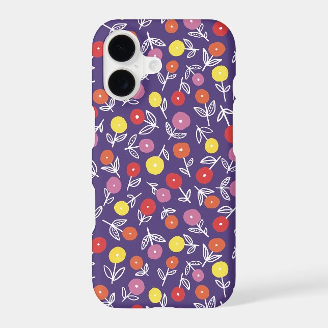 Purple Floral Ditsy (Back)