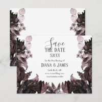 Purple Floral Gothic Boho Pagan Handfasting