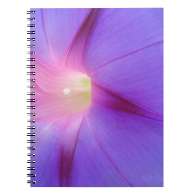 Purple Floral  Notebook (Front)