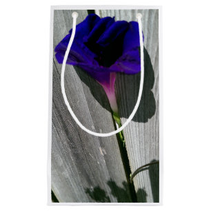Purple Floral Small Gift Bag