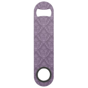 Purple floral wallpaper