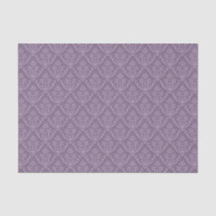 Purple floral wallpaper tissue paper