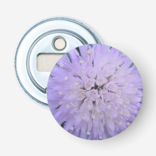 Purple flower bottle opener