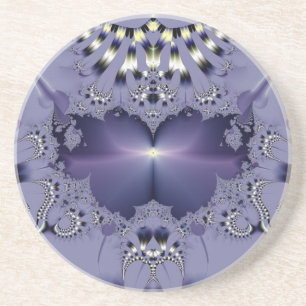 Purple Flower Coaster