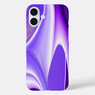 Purple Flower Dreams iPhone 16 Plus Case