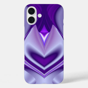 Purple Flower Dreams iPhone 16 Plus Case