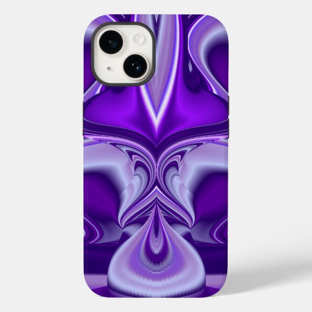 Purple Flower Dreams Case-Mate iPhone Case (Back)