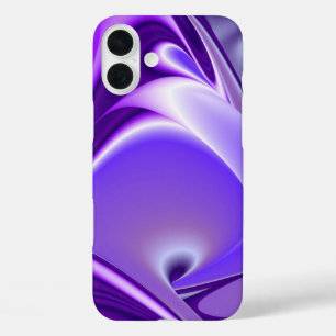 Purple Flower Dreams iPhone 16 Plus Case