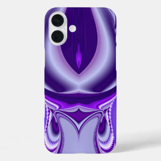 Purple Flower Dreams iPhone 16 Plus Case