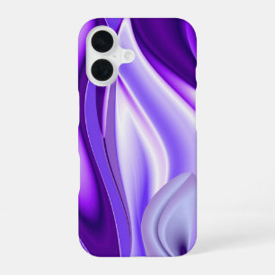 Purple Flower Dreams iPhone 16 Case