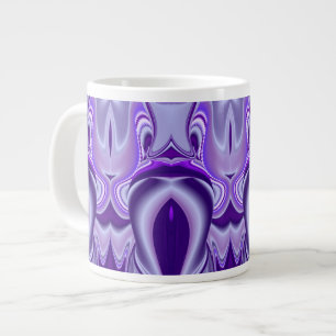 Purple Flower Dreams Large Coffee Mug