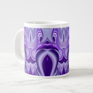Purple Flower Dreams Large Coffee Mug