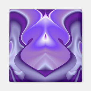 Purple Flower Dreams Magnet