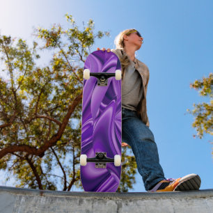 Purple Flower Dreams Skateboard