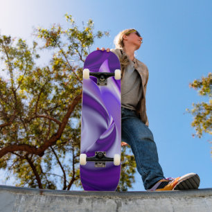 Purple Flower Dreams Skateboard