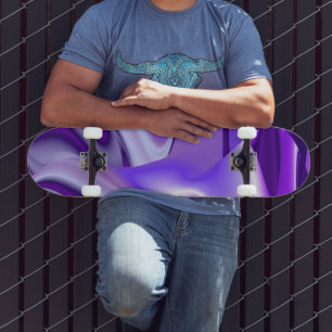 Purple Flower Dreams Skateboard
