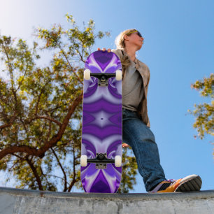 Purple Flower Dreams Skateboard