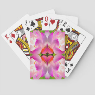 PURPLE FLOWER - Fractal Art - Playing Cards
