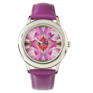 PURPLE FLOWER - Fractal Art - Watch