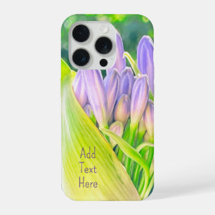 Purple Flower - Lily of the Nile iPhone 15 Pro Case
