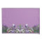 purple flower medley pillow cases