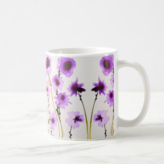 Purple flower Mug