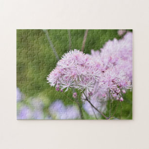 Purple Flower Nature Photography Garden Landscape Jigsaw Puzzle